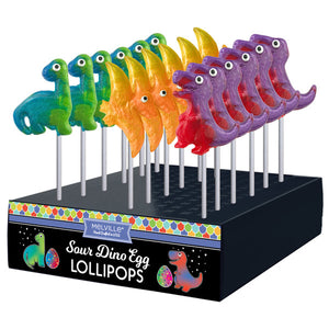 Glitter Swirl Dinosaur Lollipop