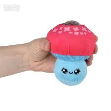Mushroom Squeezy Bead Plush Ball