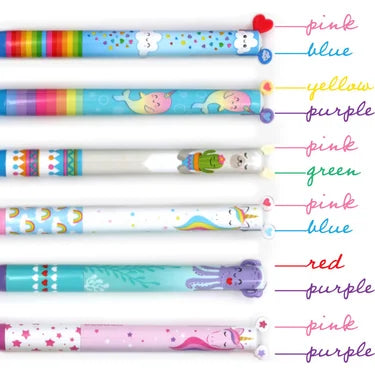 Twice as Nice Rainbow Pens - 2 Color Click