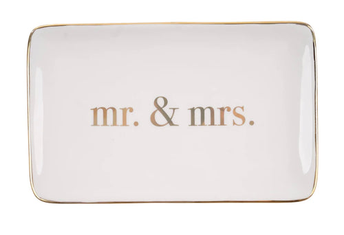 Mr. & Mrs. Trinket Tray