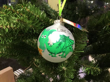 Lake Orion Dragon Hand-Painted Ornament