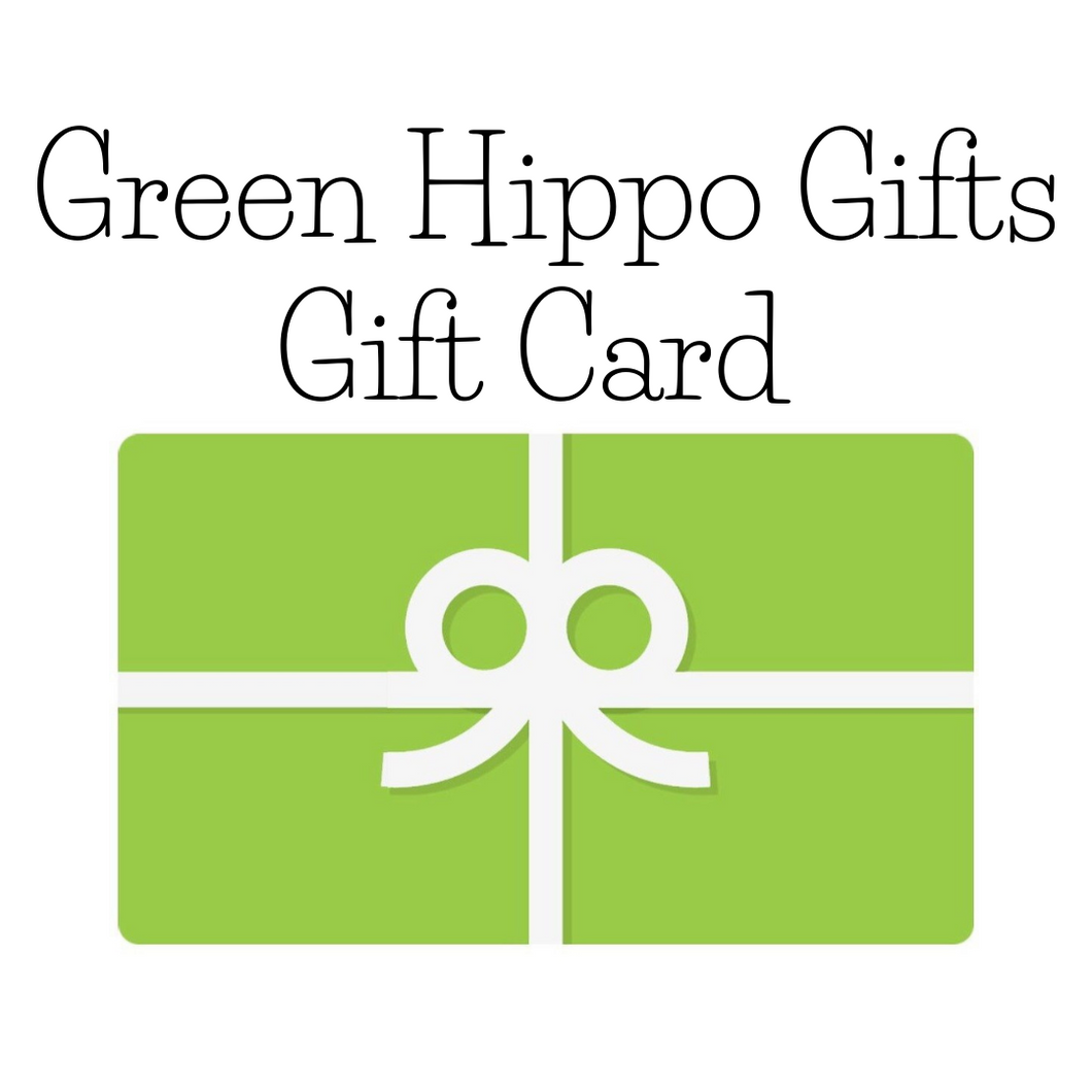 Green Hippo Gift Card