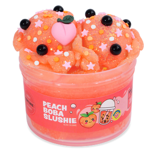 Peach Boba Slushy Peachybbies Slime