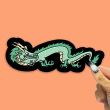 Long Dragon Cute Fantasy Long Vinyl Sticker
