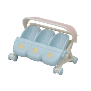 Calico Critter Triplet Stroller