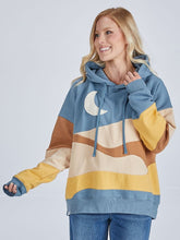 Moon Patchwork Hoodie - Simply Southern