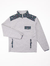 Quarterzip Aria Heather Gray - Simply Southern