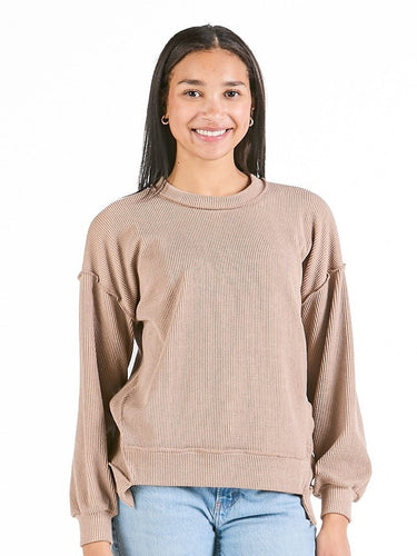 Simply Southern Knit Amber Oversized Top