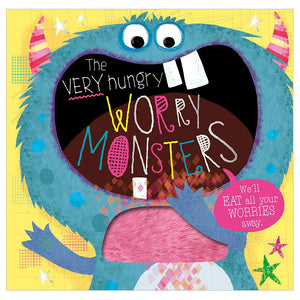 The Very Hungry Worry Monsters Plush and Book Set