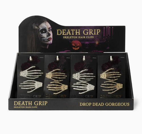 Halloween Death Grip Skelton Hair Clips