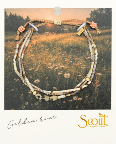 Mixed Media Bracelet - Joy with Dalmatian Jasper