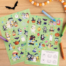Bluey Colortivity: Happy Halloween!