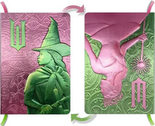 Wicked: Elphaba & Glinda Reversible Sculpted Journal