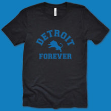 Royal Heather Detroit Forever Lions Tee