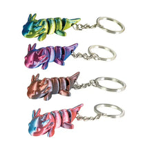 3D Printed Axolotl Keychain