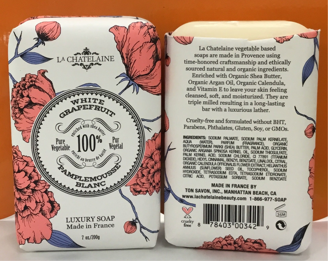 White Grapefruit Luxury Soap