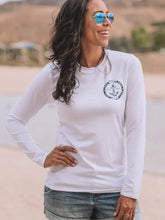 White Long Sleeve Rash Guard