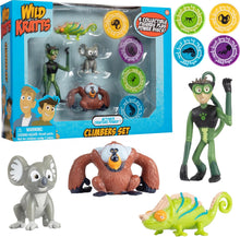 Wild Kratts Collector Figures 8pc Set - Climbers Set