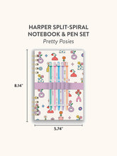 Pretty Posies - Spiral Notebook & Pen Set