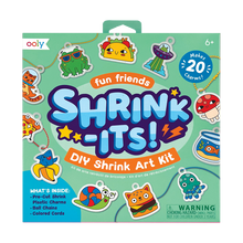 shrink-its! diy shrink art kit - fun friends