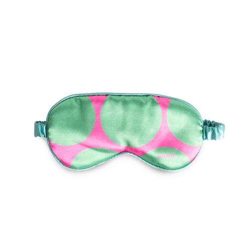 Emerald Dot Eye Mask
