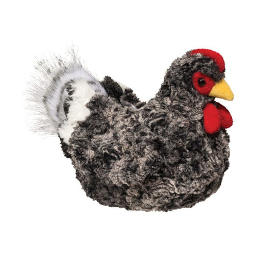 Pepper Black Multi Hen Plush