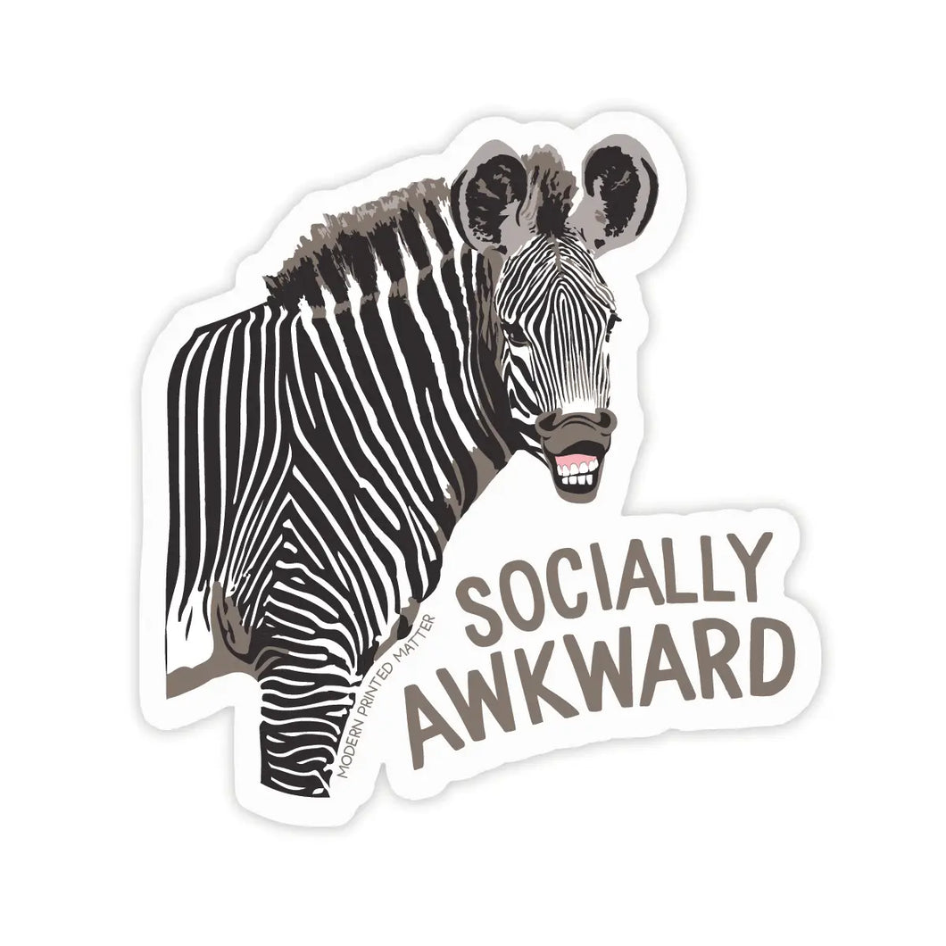 Socially Awkward Sticker