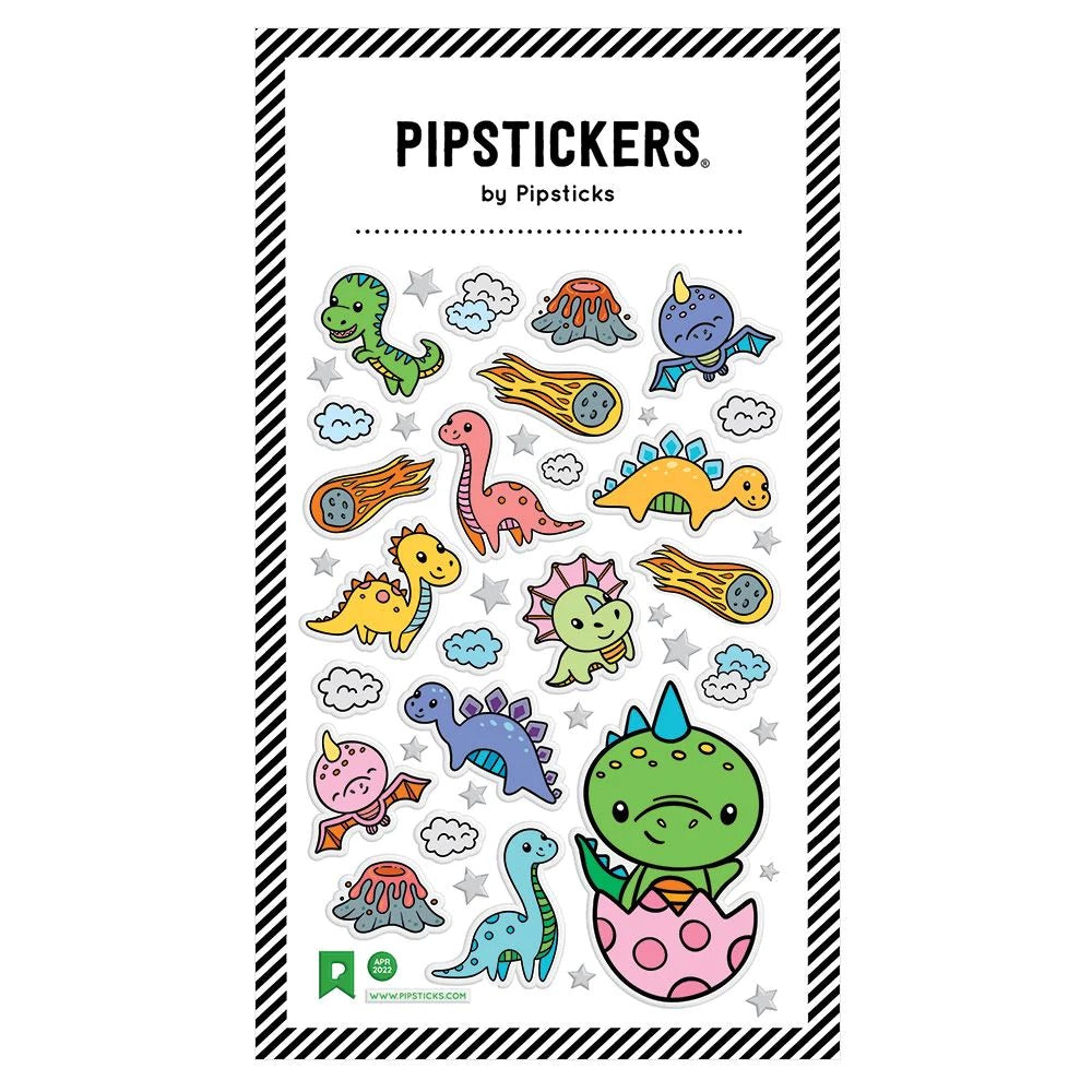Puffy Little Dinosaur Stickers
