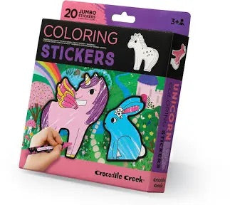 Coloring Stickers - Unicorn