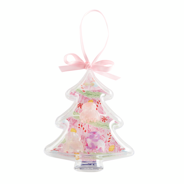 Pink Ornament Mini Claw Clip