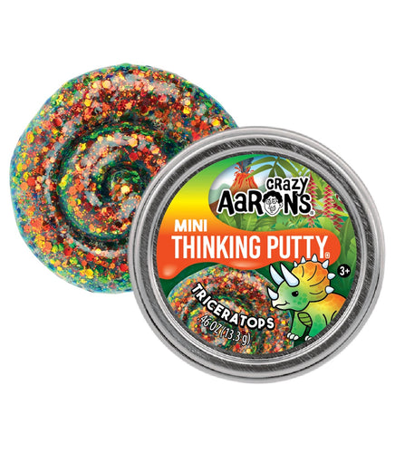 Mini Triceratops Thinking Putty