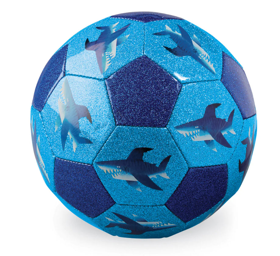 Shark - Size 3 Glitter Soccer Ball