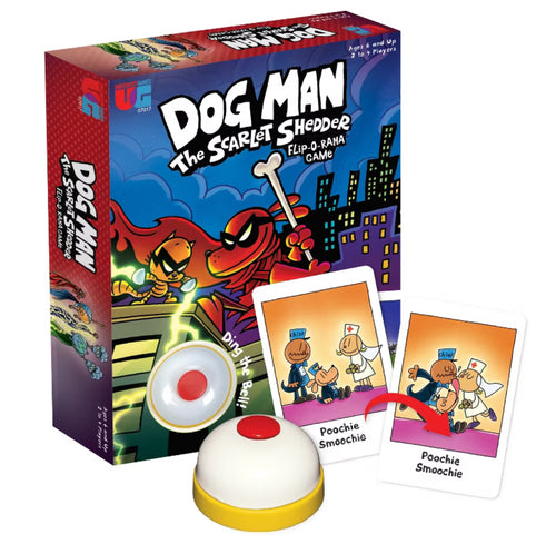 Dog Man The Scarlet Shedder Flip - O - Rama Game