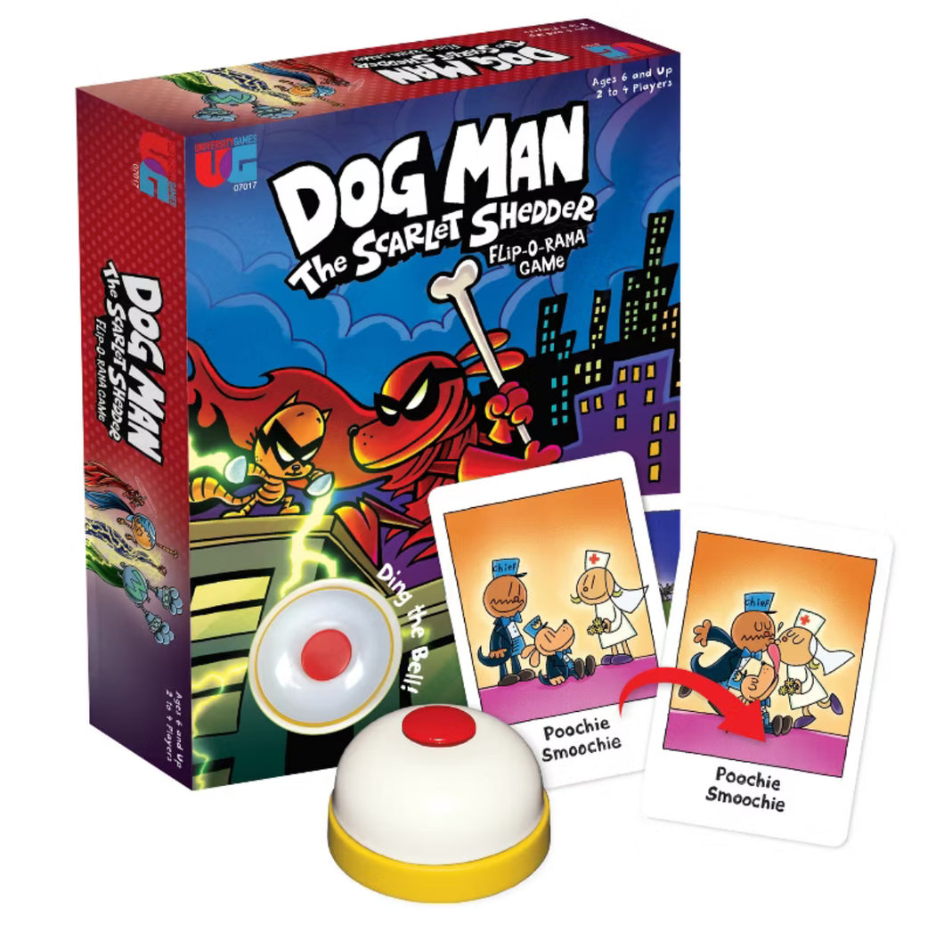 Dog Man The Scarlet Shedder Flip - O - Rama Game