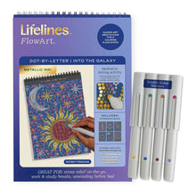 Into The Galaxy Lifelines FlowArt Dot-By-Letter - Metallic Ink