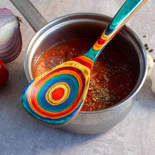 Baltique® Montego Bay Colorful Wooden Cooking Spoon, 12.5"