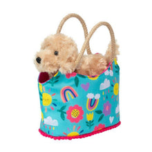 Happy Day Sassy Sak with Golden Retriever Douglas Plush