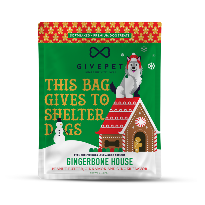 Gingerbone House Soft-Baked Dog Treats - 6oz Bag