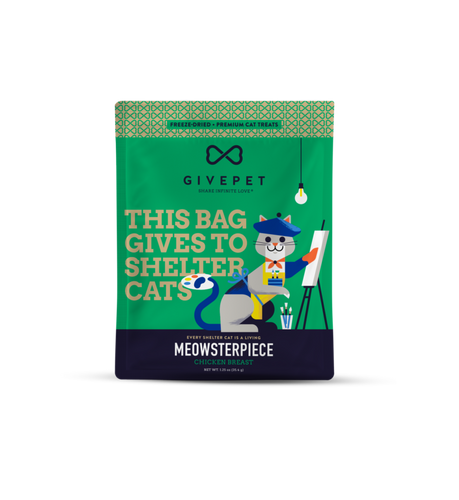 Meowsterpiece Freeze-Dried Cat Treats - 1.25oz Bag