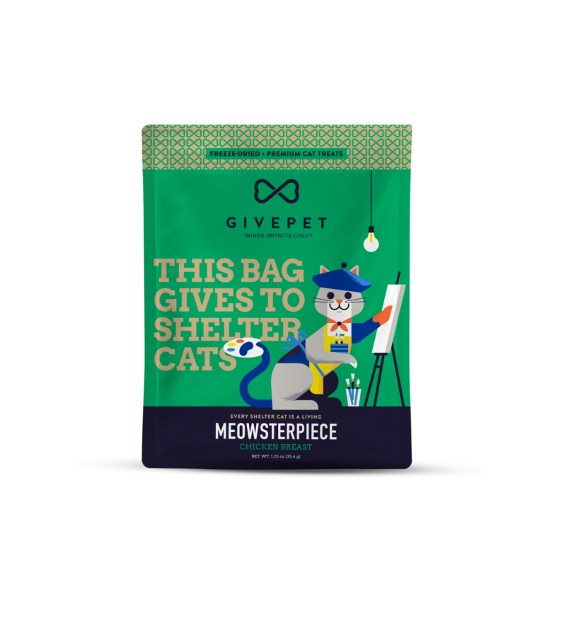 Meowsterpiece Freeze-Dried Cat Treats - 1.25oz Bag
