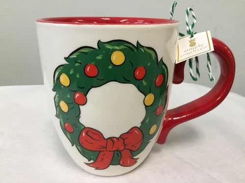 Simply Southern Wreath Ceramic Mug