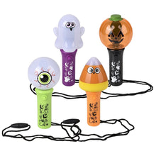 Light-Up Halloween Spinning Wand Necklace