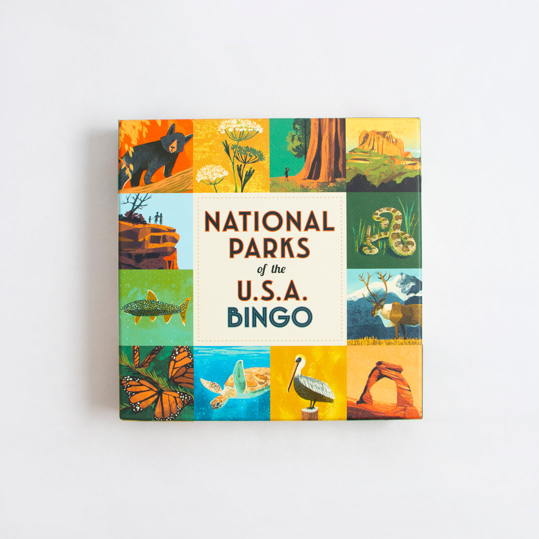 National Parks of the USA Bingo