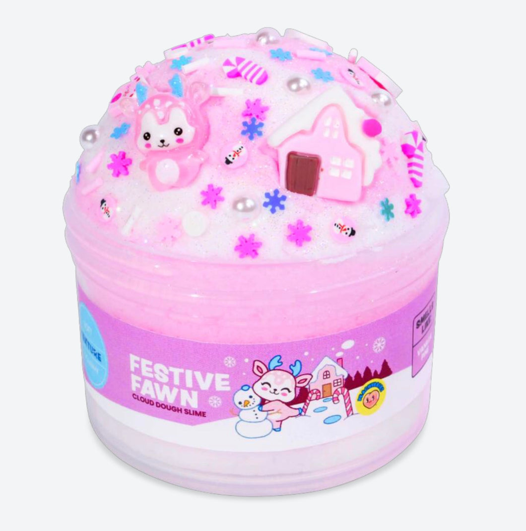 Festive Fawn Peachybbies Slime