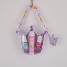 Charm Make Up Set withLip Balm & Nail Polish with Beaded Handle