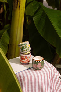 A Dopo Snake Paddywax Candle