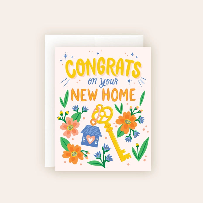 Congrats on Your New Home Greeting Card