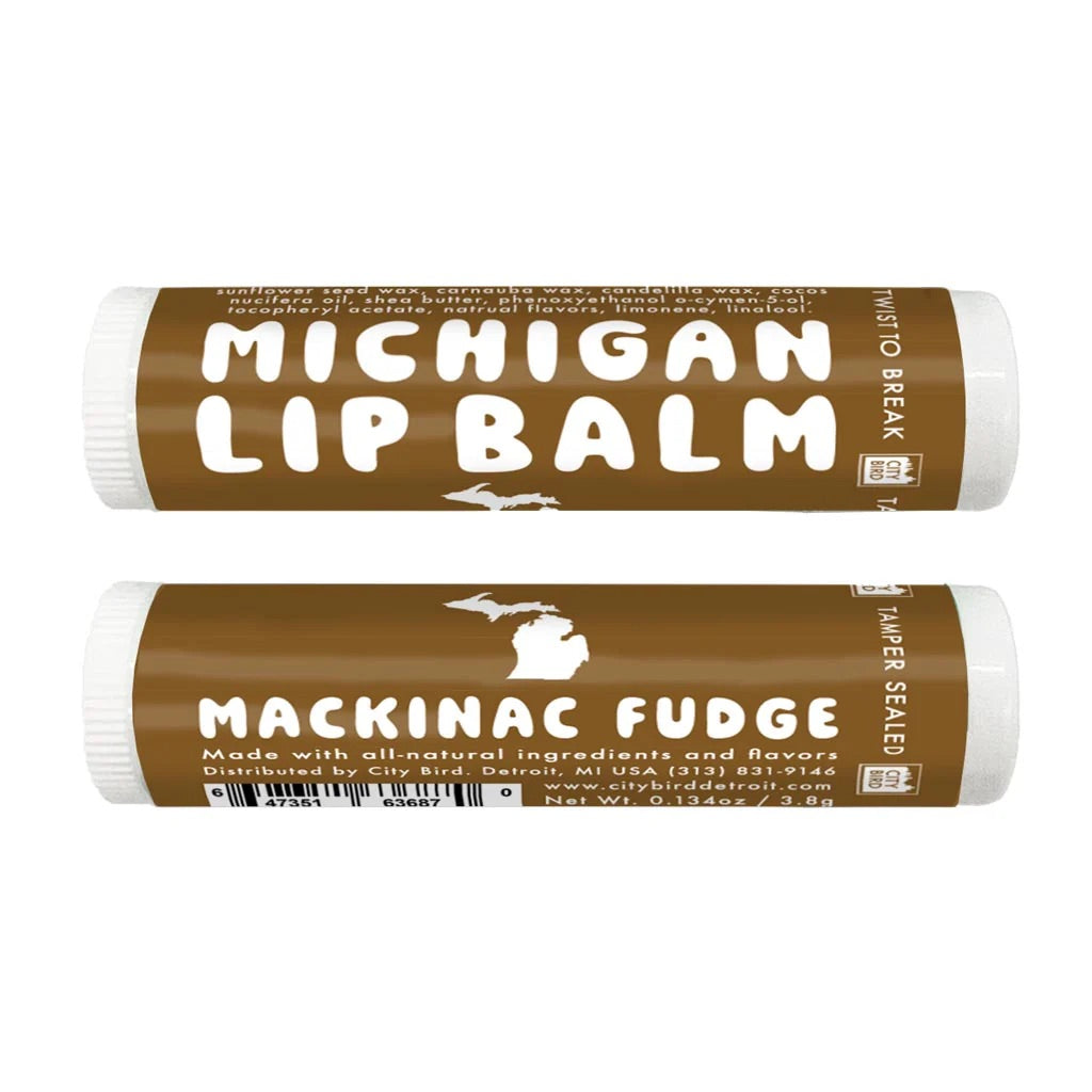 Mackinac Fudge Michigan Organic Lip Balm
