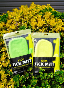 Tick Mitt Green Hippo Green