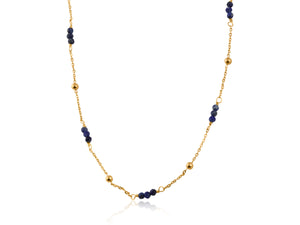 Blue Carina Stainless Steel Necklace